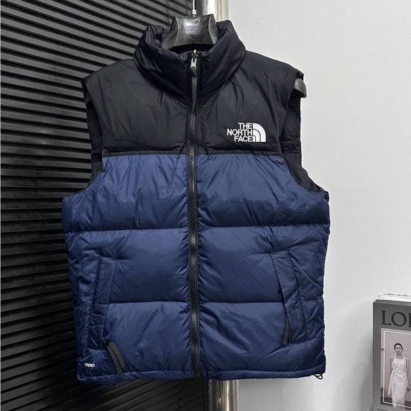 The North Face Other - The North Face Men's Black and Blue Puffer Vest